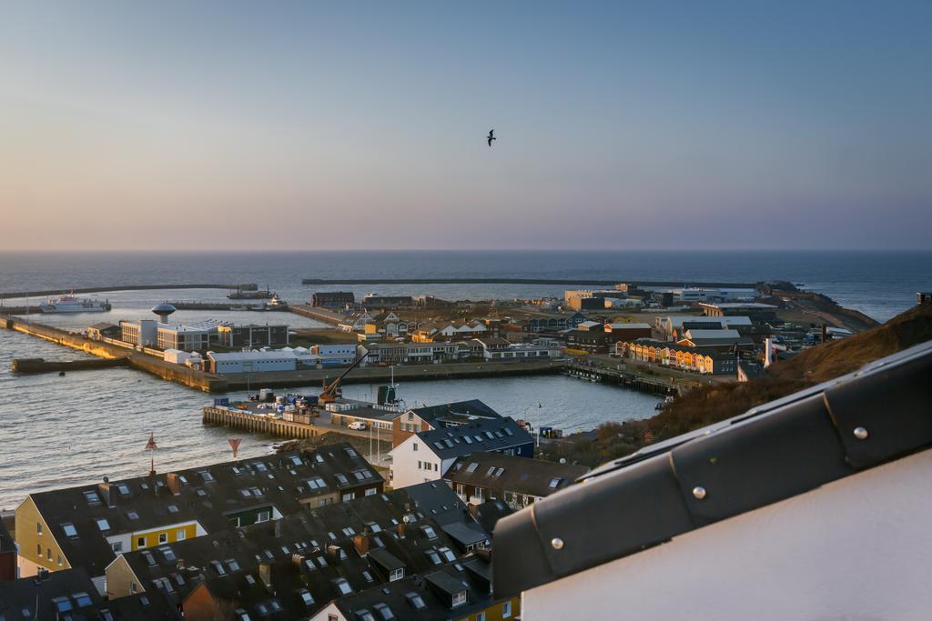 Hotel Auf Den Hummerklippen Heligoland Esterno foto